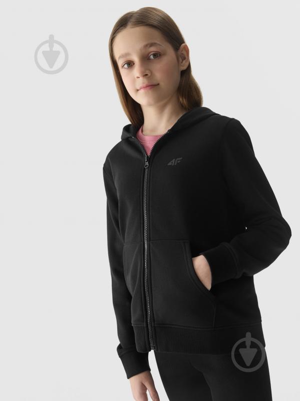 Джемпер 4F SWEATSHIRT F1315 4FJWMM00TSWSF1315-20S р.146 чорний - фото 1