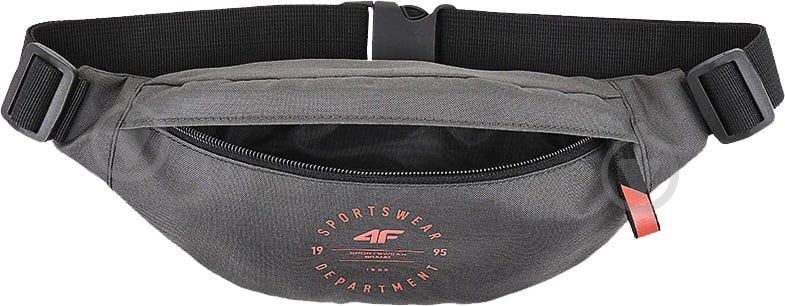 Сумка 4F WAIST BAG M067 4FJWSS24AWAIM067-25S серый - фото 2