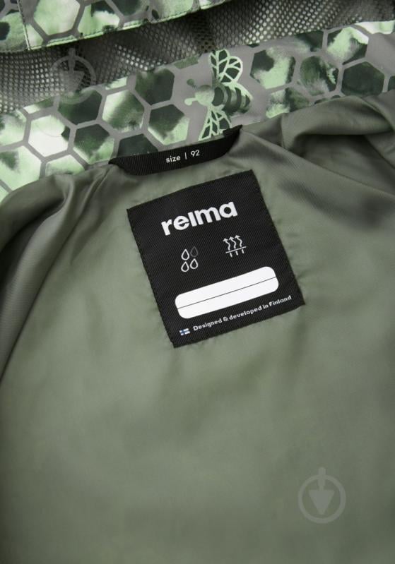 Куртка унисекс Reima Reimatec Hete р.86 хаки 511307A-8921 - фото 6