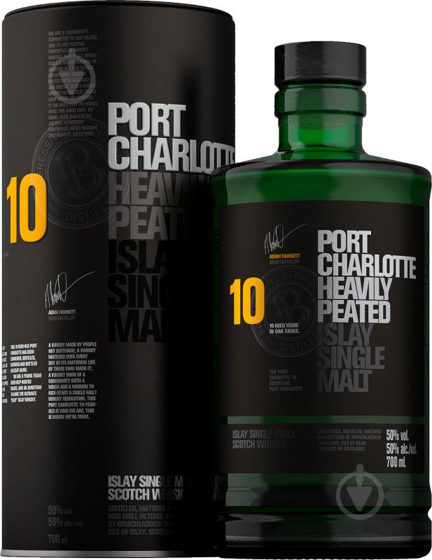 Виски Bruichladdich Port Charlotte 10YO 0,7 л - фото 1