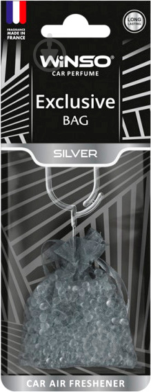 Ароматизатор подвесной WINSO Air Bag Exclusive Silver - фото 1