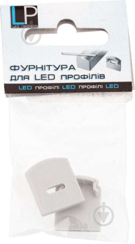 Комплект окончаний  TIS для LED профиля 17х16 мм КЗП17 - фото 3