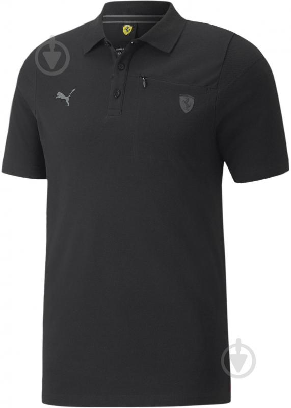 Поло Puma Ferrari Style Polo 53334001 р.XL черный - фото 4