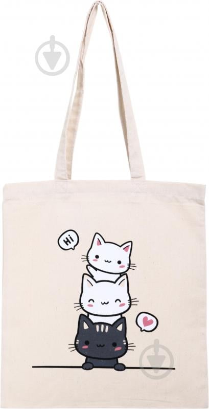 Экосумка Hi, Mew 410х370 мм E.pic - фото 1