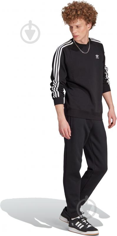 Свитшот Adidas 3-STRIPES CREW IM2087 р.L черный - фото 5