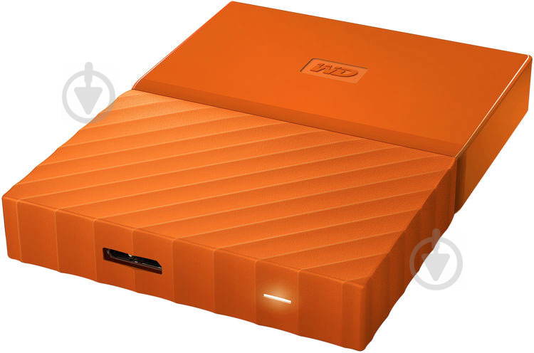 Зовнішній жорсткий диск Western Digital My Passport 3 ТБ 2,5" USB 3.0USB 2.0 (WDBYFT0030BOR-WESN) orange - фото 4