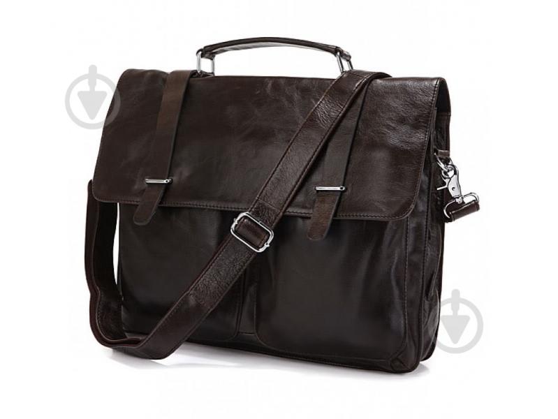 Портфель чоловічий Tiding Bag 6057J коричневий - фото 1