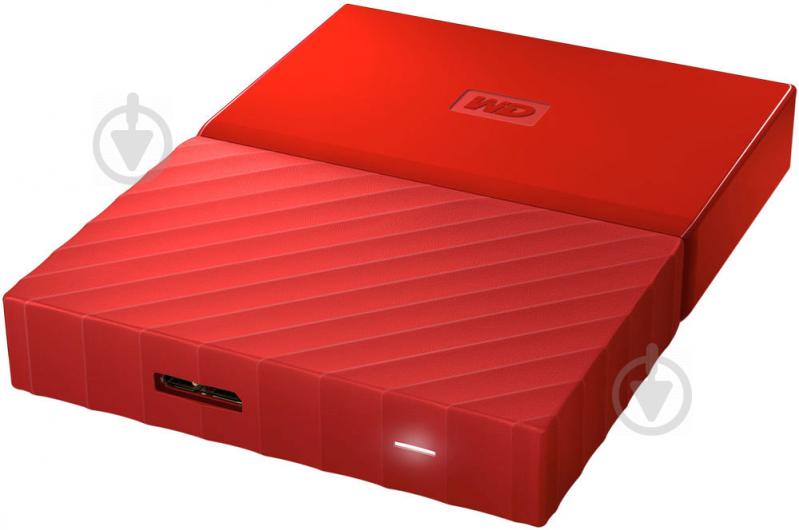 Зовнішній жорсткий диск Western Digital My Passport 3 ТБ 2,5" USB 3.0USB 2.0 (WDBYFT0030BRD-WESN) red - фото 5