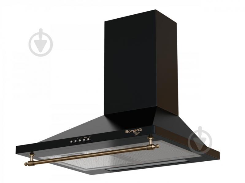 Вытяжка Borgio BHK 60 Rustico Black - фото 1