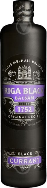 Бальзам Riga Black Balsam Черная смородина 30% 0,7 л - фото 1