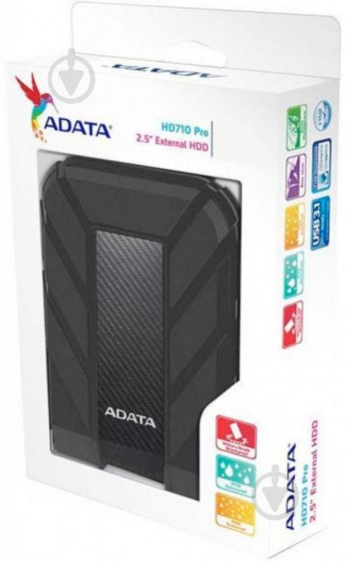 Зовнішній жорсткий диск ADATA HD710P 3 ТБ 2,5" USB 3.1 (AHD710P-3TU31-CBK) black - фото 6