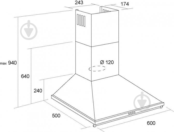 Вытяжка Borgio BHK 60 Rustico ivory - фото 4