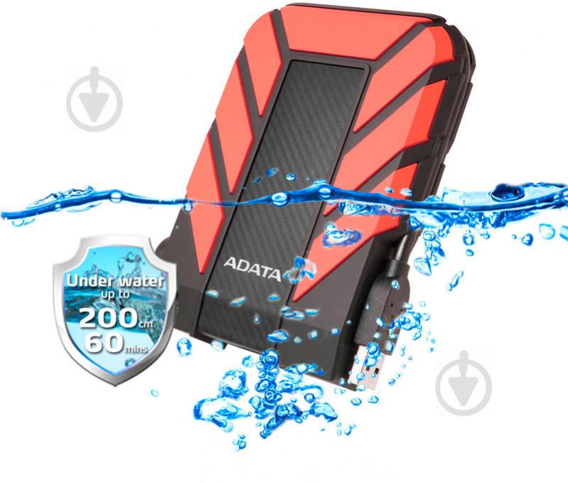 Внешний жесткий диск ADATA HD710P 3 ТБ 2,5" USB 3.1 (AHD710P-3TU31-CRD) red - фото 5