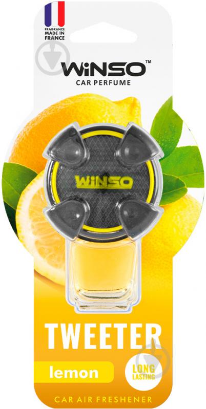 Ароматизатор на дефлектор WINSO Tweeter Lemon 8 мл - фото 1