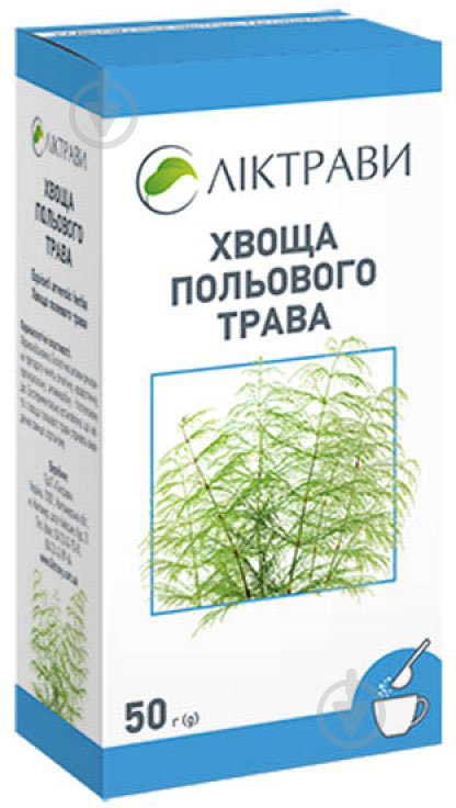 Хвоща польового трава пачка з внутрішнім пакетом 50 г - фото 1