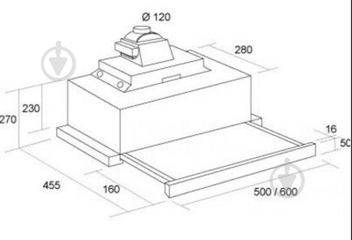 Вытяжка Borgio BLT(R) 60 white - фото 4