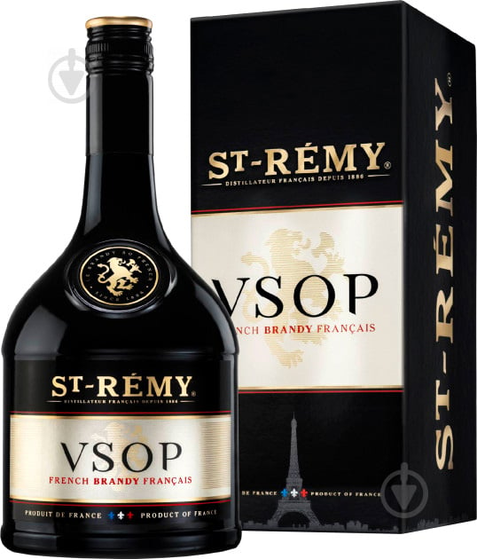 Бренді Saint Remy VSOP в подарунковій упаковці 0,7 л - фото 1