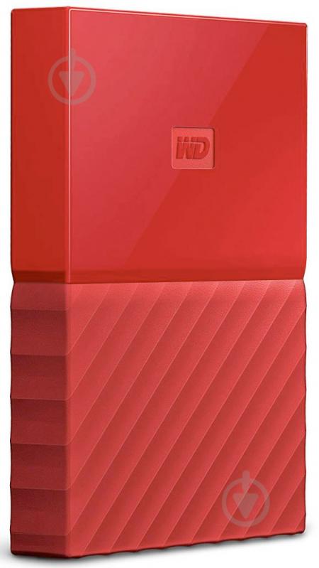 Внешний жесткий диск Western Digital My Passport 4 ТБ 2,5" USB 3.0USB 2.0 (WDBYFT0040BRD-WESN) red - фото 2