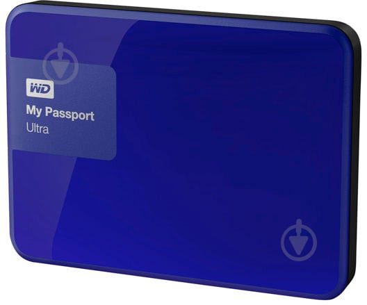 Зовнішній жорсткий диск Western Digital My Passport Ultra 3 ТБ 2,5" USB 3.0USB 2.0 (WDBBKD0030BBL-EESN) blue - фото 1