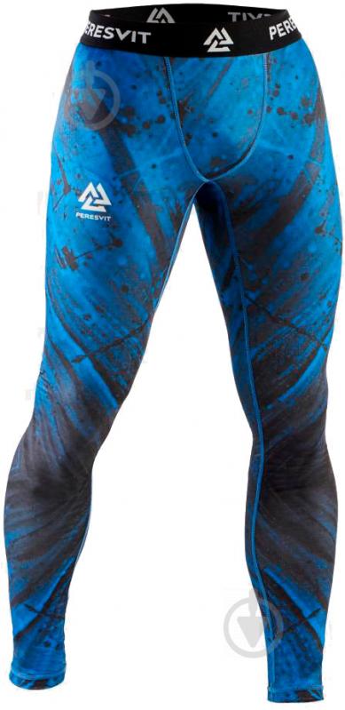 Лосины Peresvit Immortal 2.0 Dark Marine MMA Leggings 501220-224 р.XL синий - фото 1