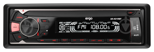 Автомагнітола Ergo АвтоРесиверCD/MP3 AR-401RBT - фото 1