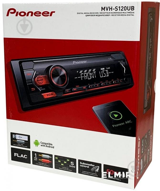 Автомагнитола PIONEER MVH-S120UB - фото 3