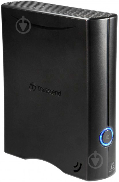 Зовнішній жорсткий диск Transcend Storejet 35T3 8 ТБ 3,5" USB 3.1 (TS8TSJ35T3) black - фото 1