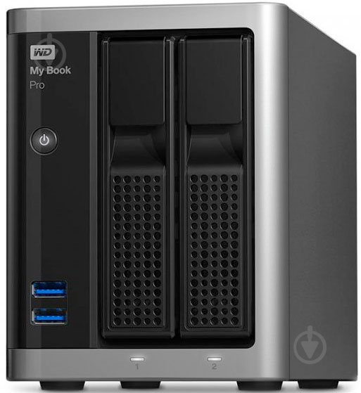 Зовнішній жорсткий диск Western Digital My Book Pro 6 ТБ 3,5" USB 3.0 (WDBDTB0060JSL-EESN) black - фото 1