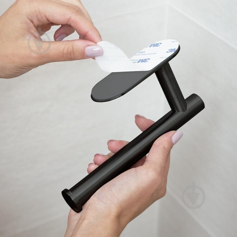 Держатель для туалетной бумаги MVM BSS-1 Black - фото 7