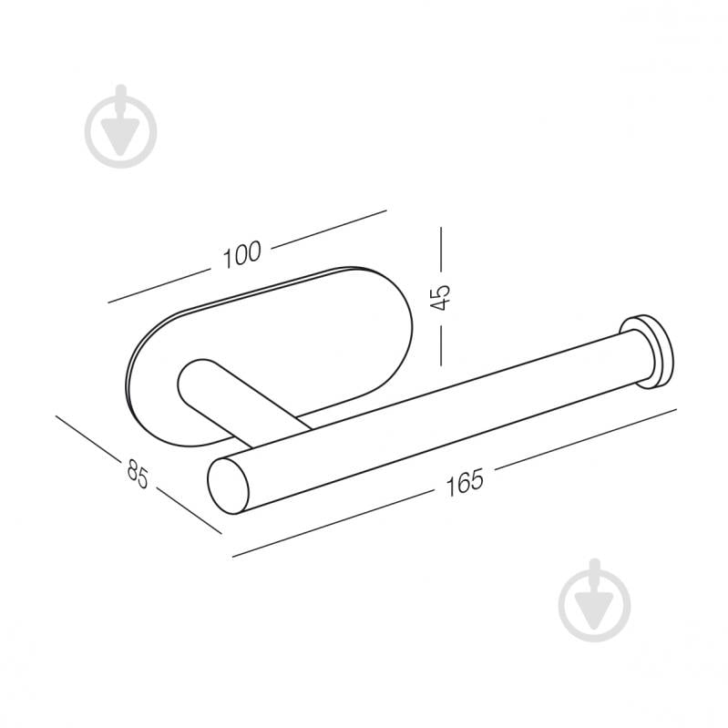 Держатель для туалетной бумаги MVM BSS-1 Black - фото 9