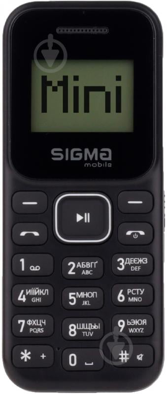 Мобільний телефон Sigma mobile X-STYLE 14 MINI black - фото 2