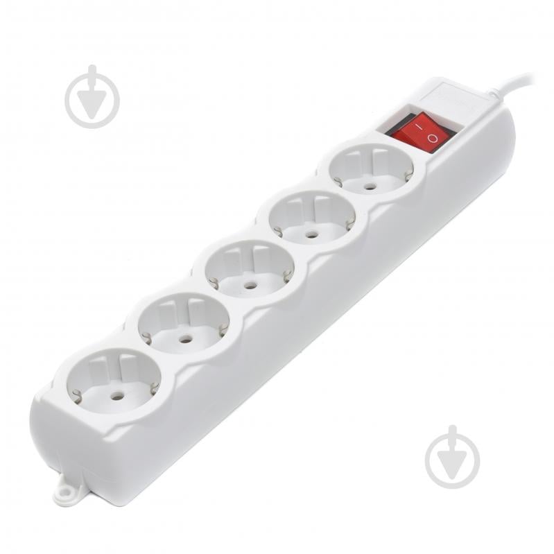 Мережевий фільтр Gembird SPG5-G-6G-PRO із заземленням 5 гн. сірий 1,8 м SPG5-G-6G-PRO - фото 2