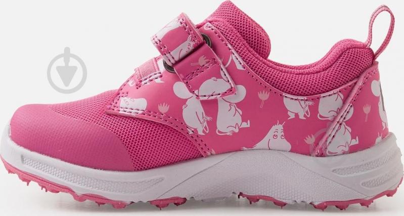 Кроссовки для девочек демисезонные Reima Moomin 5400129M-3431 р.25 розовые - фото 2 Кроссовки для девочек демисезонные Reima Moomin 5400129M-3431 р.25 розовые - фото 2