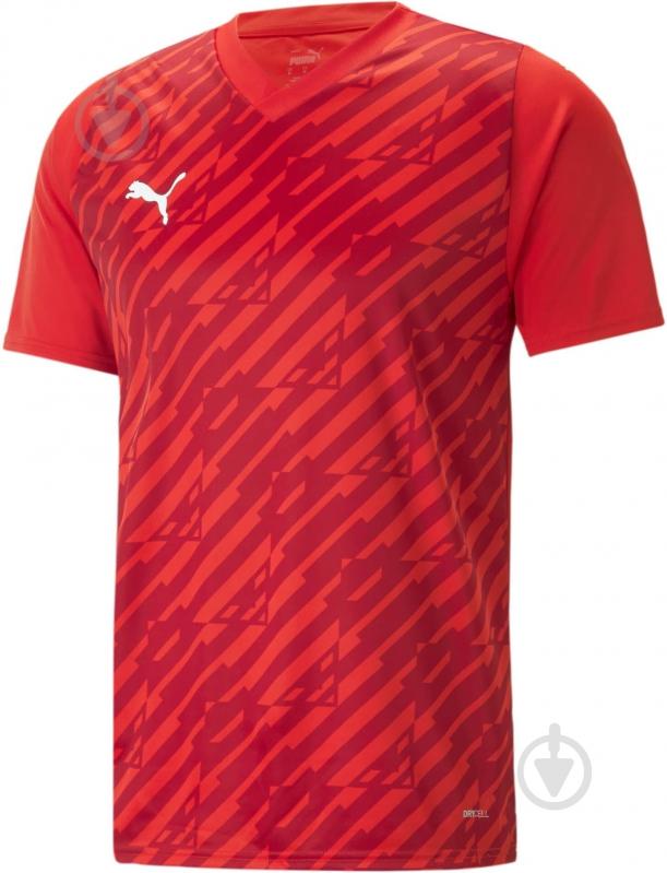Футболка Puma teamUltimate Jersey 70537101 р.M красный - фото 1