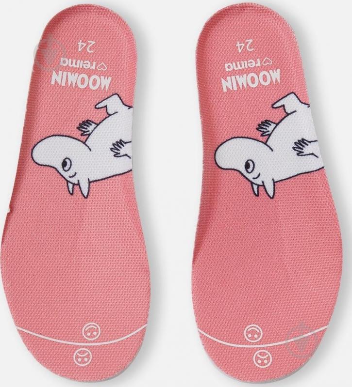 Кросівки для дівчаток демісезонні Reima Moomin 5400129M-3431 р.27 рожеві - фото 7 Кросівки для дівчаток демісезонні Reima Moomin 5400129M-3431 р.27 рожеві - фото 7