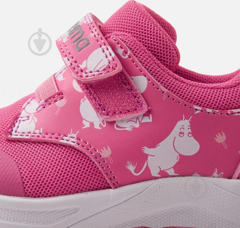 Кросівки для дівчаток демісезонні Reima Moomin 5400129M-3431 р.27 рожеві - фото 8 Кросівки для дівчаток демісезонні Reima Moomin 5400129M-3431 р.27 рожеві - фото 8