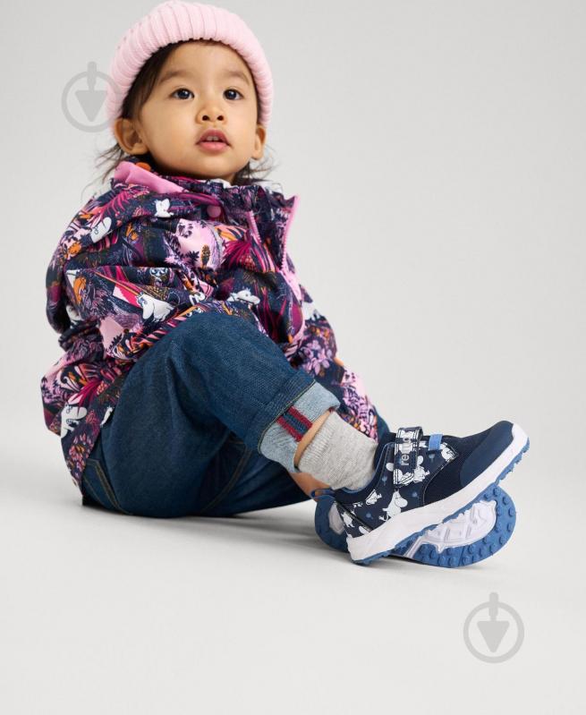 Кроссовки демисезонные Reima Moomin 5400129M-6981 р.22 темно-синие - фото 9