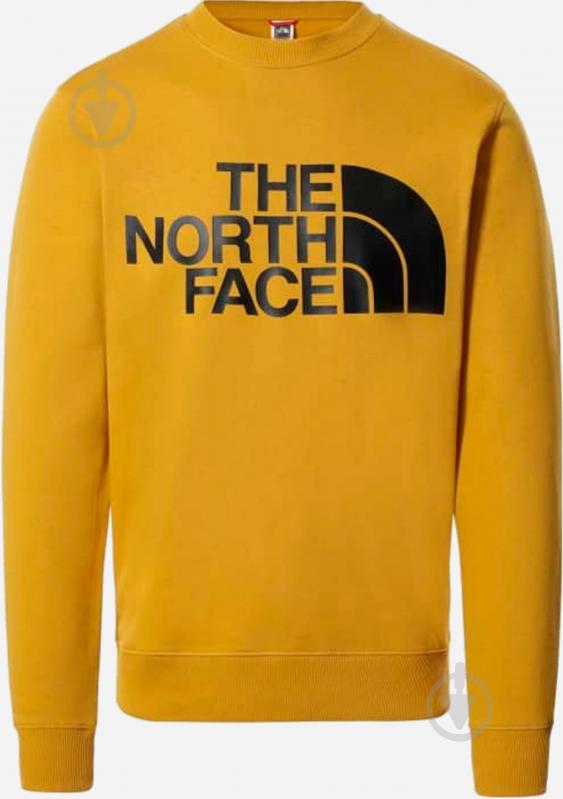 Свитшот THE NORTH FACE M STANDARD CREW NF0A4M7WH9D1 р. L желтый - фото 4