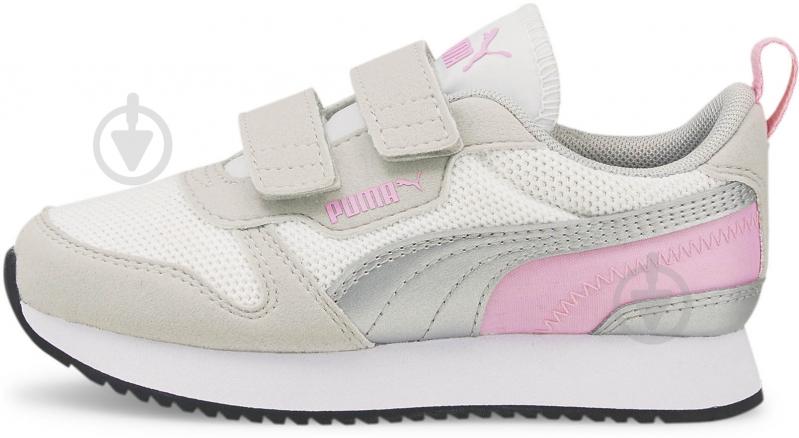 Кросівки для дівчаток Puma Puma R78 V PS 37361726 р.28 білі із рожевим - фото 1 Кросівки для дівчаток Puma Puma R78 V PS 37361726 р.28 білі із рожевим - фото 1