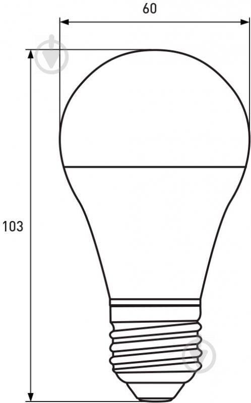 Лампа светодиодная Eurolamp MLP-LED-A60-08274(E) 2 шт./уп. 8 Вт A60 матовая E27 220 В 4000 К - фото 4