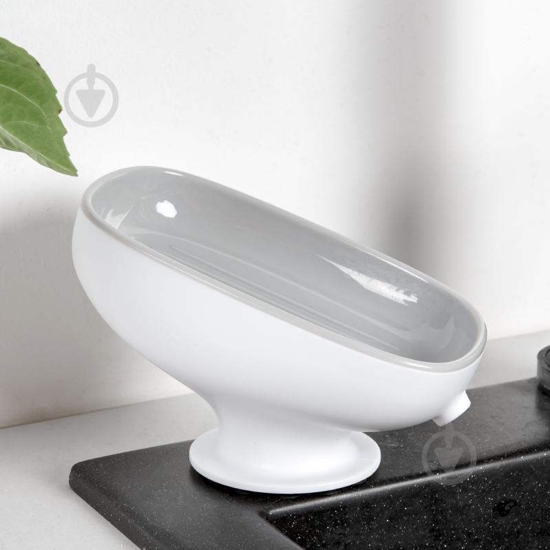 Мыльница МВМ BP-38 WHITE/GRAY - фото 5