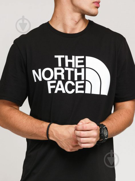 Футболка THE NORTH FACE M STANDARD T-SHIRT NF0A4M7XJK31 р.L чорний - фото 3