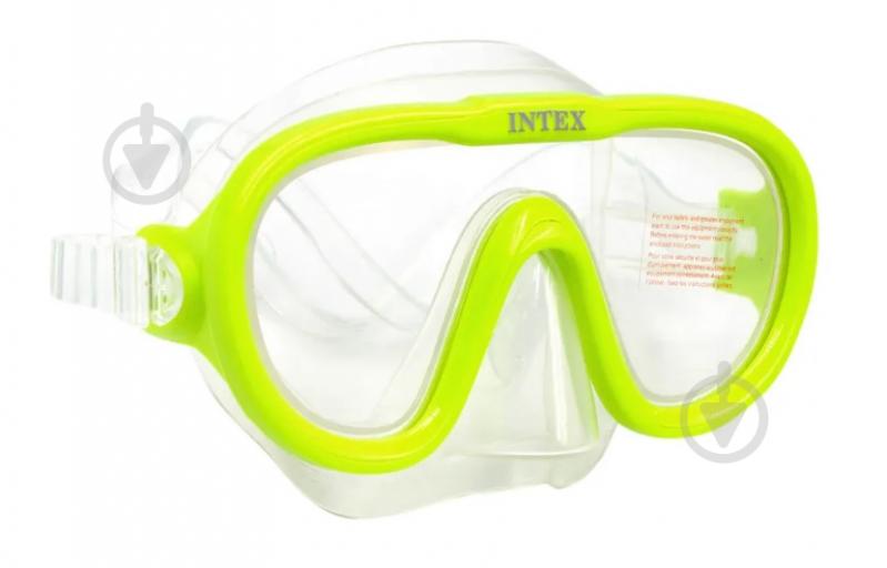 Маска для плавання Intex Sea scan swim 54 см 8+ 55916 р.M в асортименті - фото 5