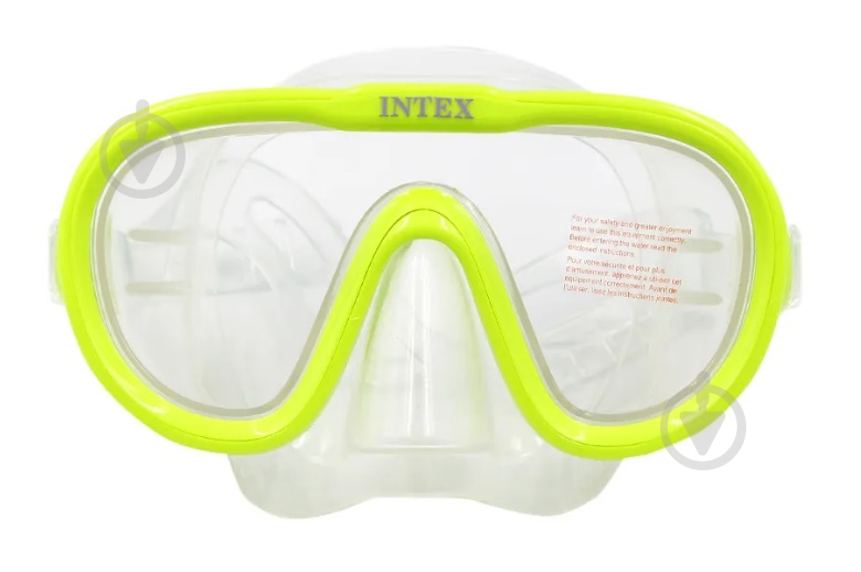 Маска для плавания Intex Sea scan swim 54 см 8+ 55916 р.M в ассортименте - фото 4