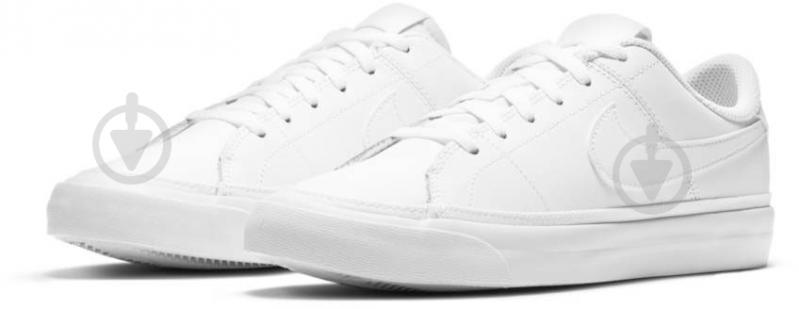 Кроссовки детские демисезонные Nike Court Legacy DA5380-104 р.36 белые - фото 5