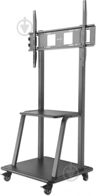 Крепление для телевизора Manhattan Universal Heavy Duty TV Cart 461665 фиксированные 37"-100" серый - фото 3