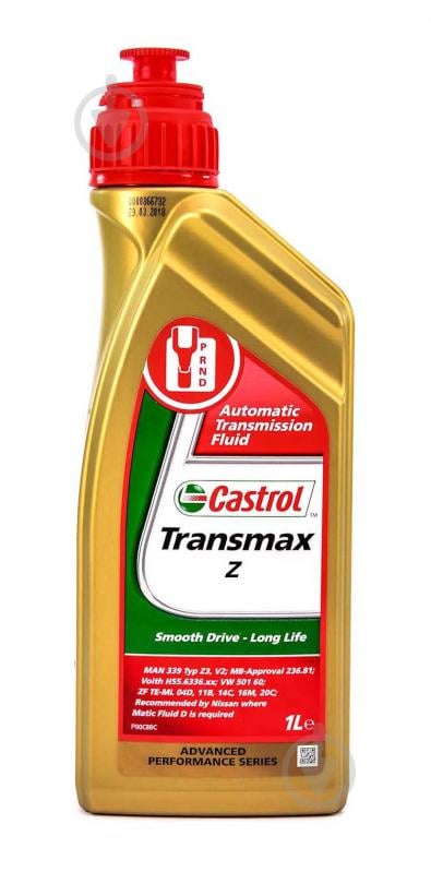 Масло трансмиссионное Castrol Transmax Z 1 л (154de4) - фото 1