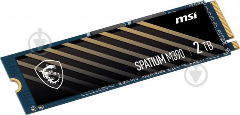 SSD-накопитель MSI Spatium M390 2000GB M.2 PCI Express 3.0 NAND TLC (S78-440Q350-P83) - фото 3