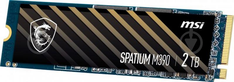 SSD-накопитель MSI Spatium M390 2000GB M.2 PCI Express 3.0 NAND TLC (S78-440Q350-P83) - фото 4