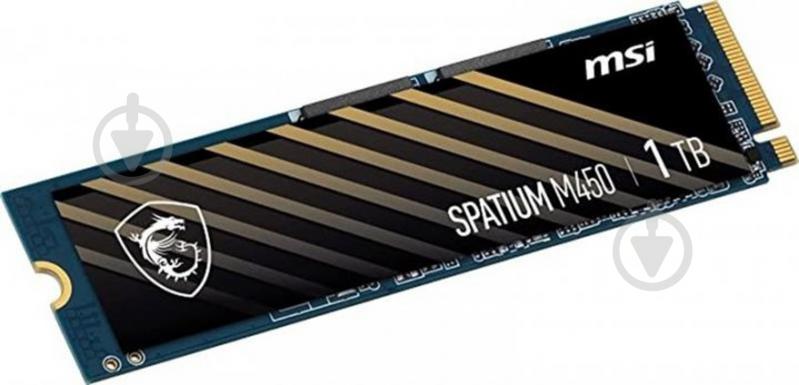 SSD-накопичувач MSI Spatium M450 1000GB M.2 PCI Express 4.0 x4 3D TLC (S78-440L690-P83) - фото 3